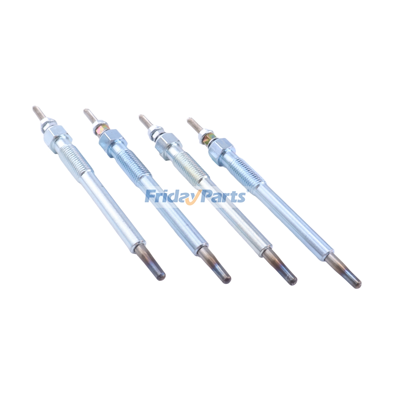 4 bujías incandescentes 6684850 para motor Kubota V2003 V2203 V2403 Bobcat B300 E32 E35 S130 S150 S175 S185 S205 S510