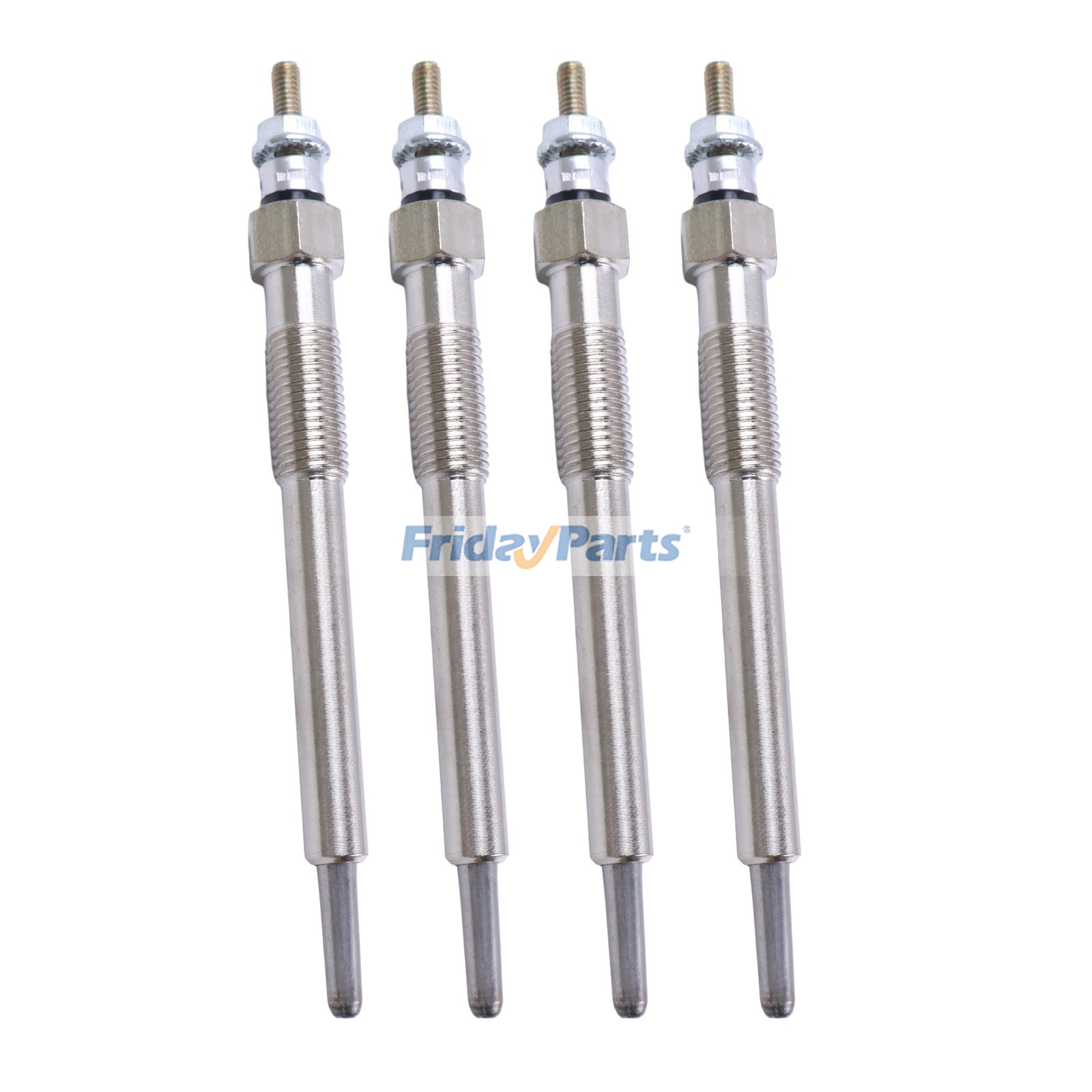 4 Pieces Glow Plug SBA185366110 for CASE SR175 SV185 New Holland L220 L218 1920 2120