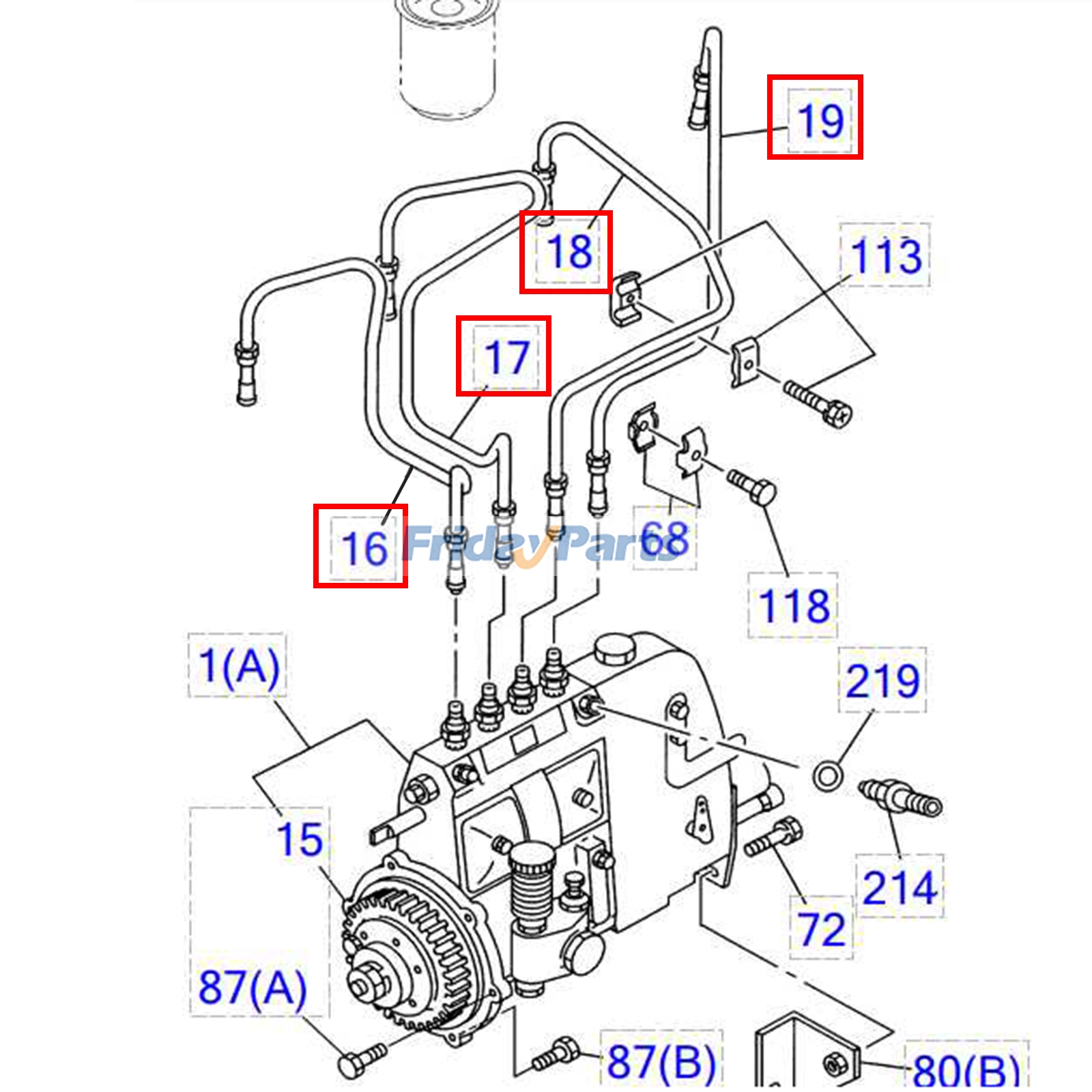 High Pressure Oil Pipe for Engine,Excavator