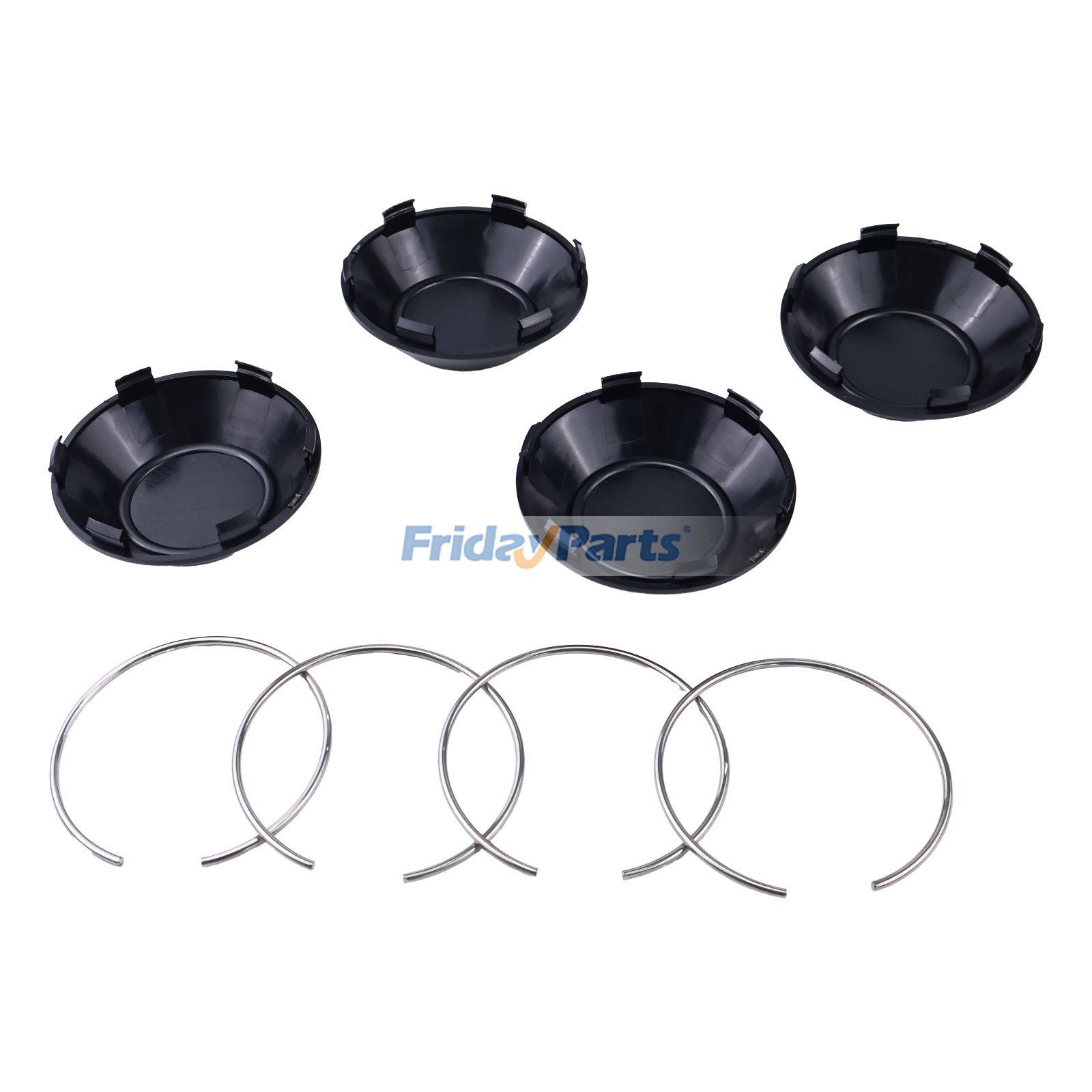 4 stück Rad Kappe Rad Abdeckung 1523153-655 für 2018-2022 Polaris RZR XP Turbo S Allgemeine Geschwindigkeit