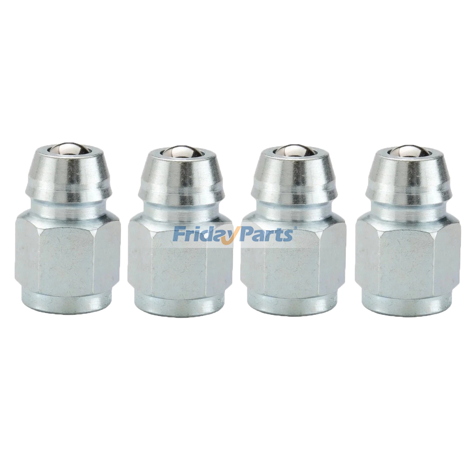 4 Pieces Hydraulic Quick Coupler Plug RE11447 5060-4 for John Deere Tractor 4440 4450 4640 4650 4755 4955 7810 8100 8200 8300 8400 9420 9510R 9560RT