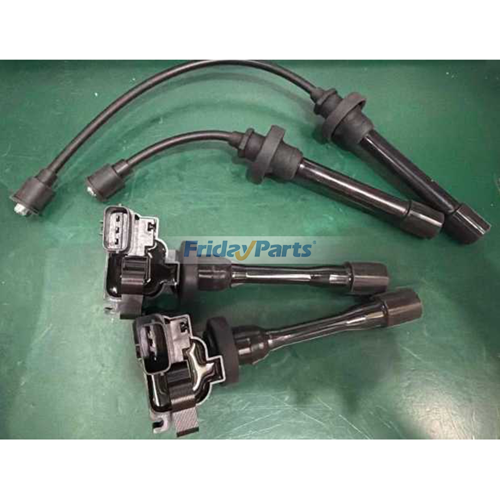 Bobine d'allumage et câble (4 pièces) 88921386 UF295 pour Mitsubishi Eclipse Outlander Lancer 2.4L 2.0L
