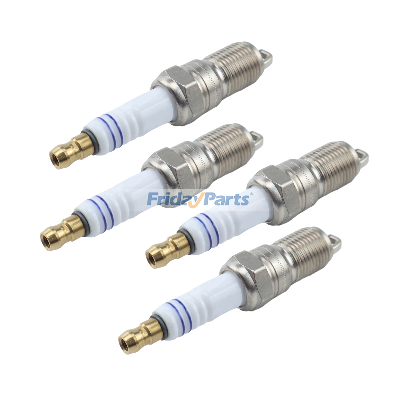 4 Stück Zündkerzen BPR6EFS NGK 3623 für Mercury MerCruiser Bootsmotoren 3,0 l und 4,3 l