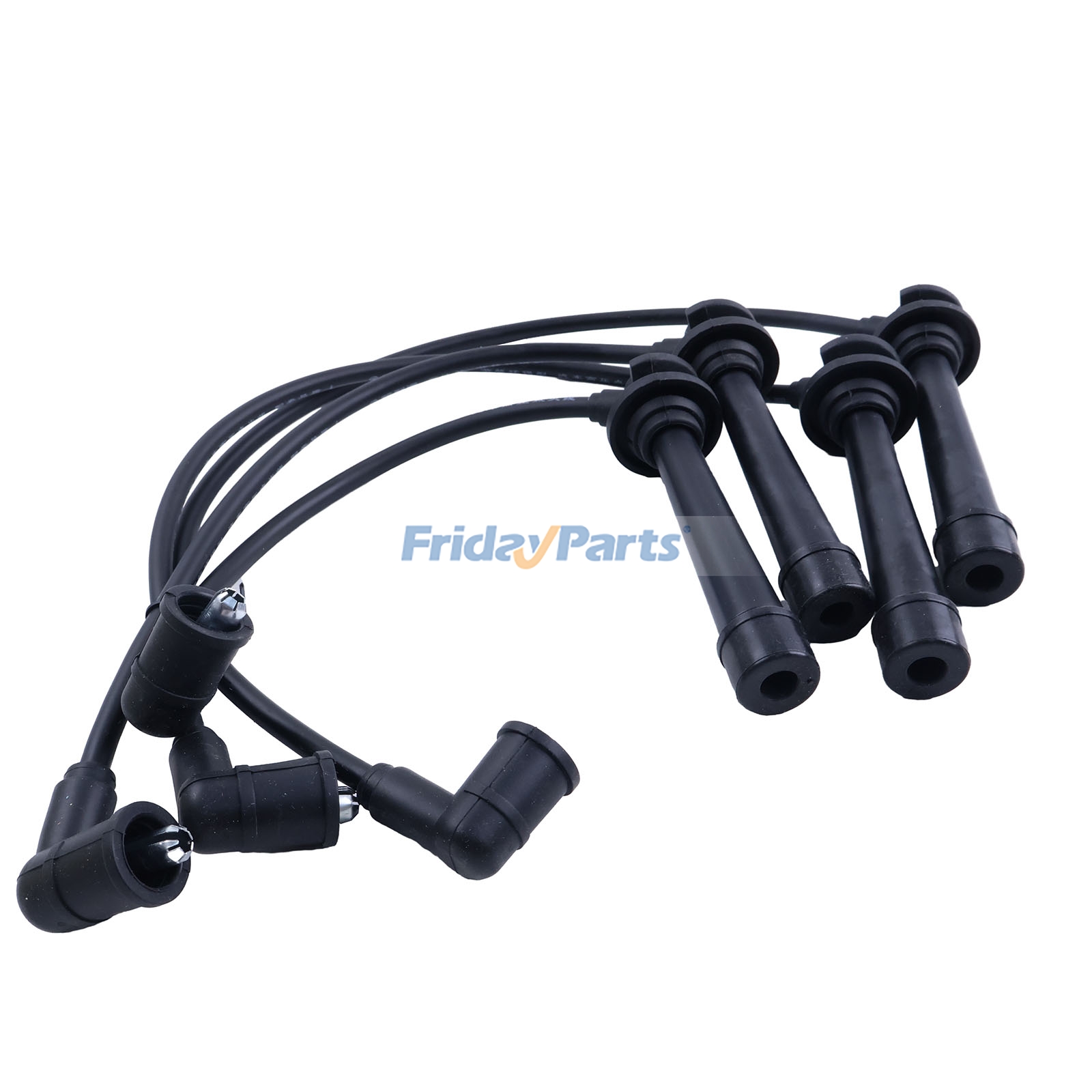 Veículo Para Kia - 4 peças de cabo de vela de ignição 27400-2X140 OK30F-18-140 para veículo Kia Rio 2001-2005