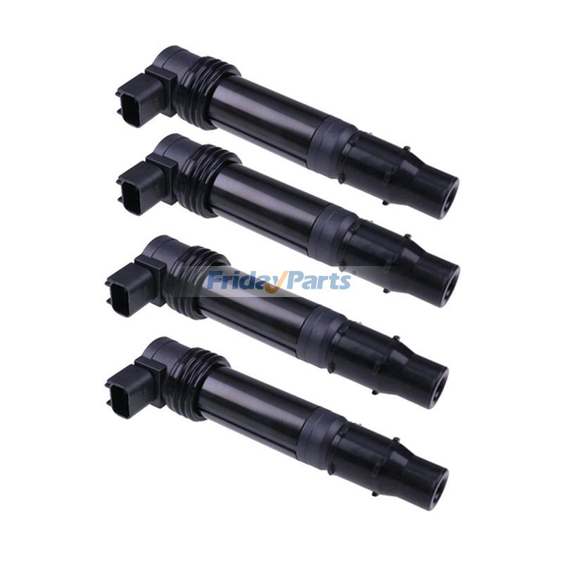 4 Pieces Ignition Stick Coil 21171-1282 21171-0021 for Kawasaki