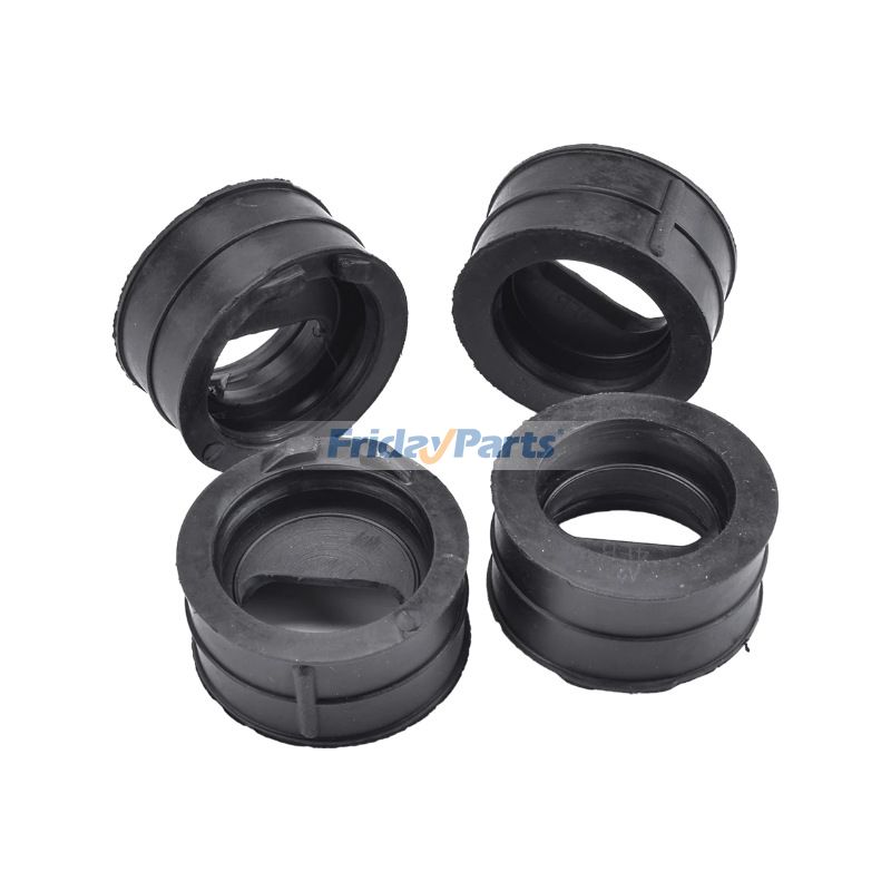 Lot de 4 soufflets de collecteur d'admission pour carburateur 4BR-13598-10-00 pour Yamaha XJ400 XJ600S XJ600N 1992-2002
