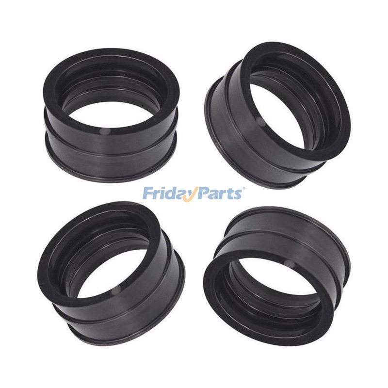 Lot de 4 soufflets isolants pour collecteur d'admission 16212-MB6-010 pour Honda VF1100 Interceptor V65 Sabre Magna