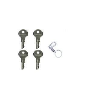 Key Ch Lock 4 Pieces Key CH501 for Truck Tool Box Lock