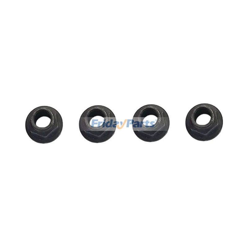 4 Pieces Lock Nut 3016182 for Cummins Engine K6 K19 K38 K50 KTA19 KTA38 KTAA19 N14 QSK19 QSK38 QSK50