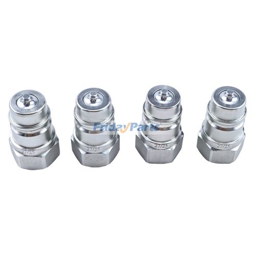 4 Pieces Male Hydraulic Quick Coupler Plug AW32184 for John Deere ...