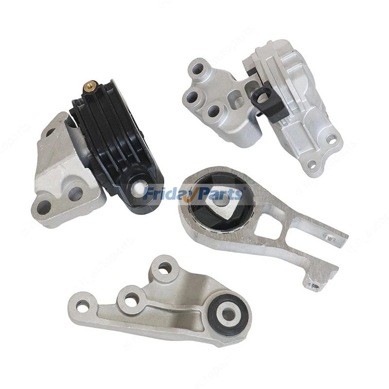4 Pieces Motor Mount 68257232AA 68254669AA 68254474AA 68418168AA for Jeep Renegade 2015-2018 Fiat 500X 2016-2018 1.4L