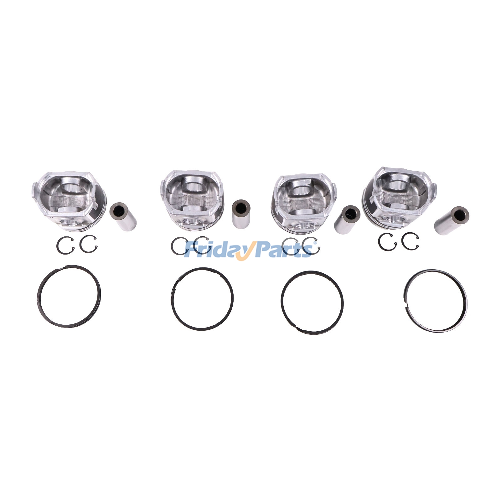 Piston Kit With Ring for Engine,Excavator,Loader,Tractor