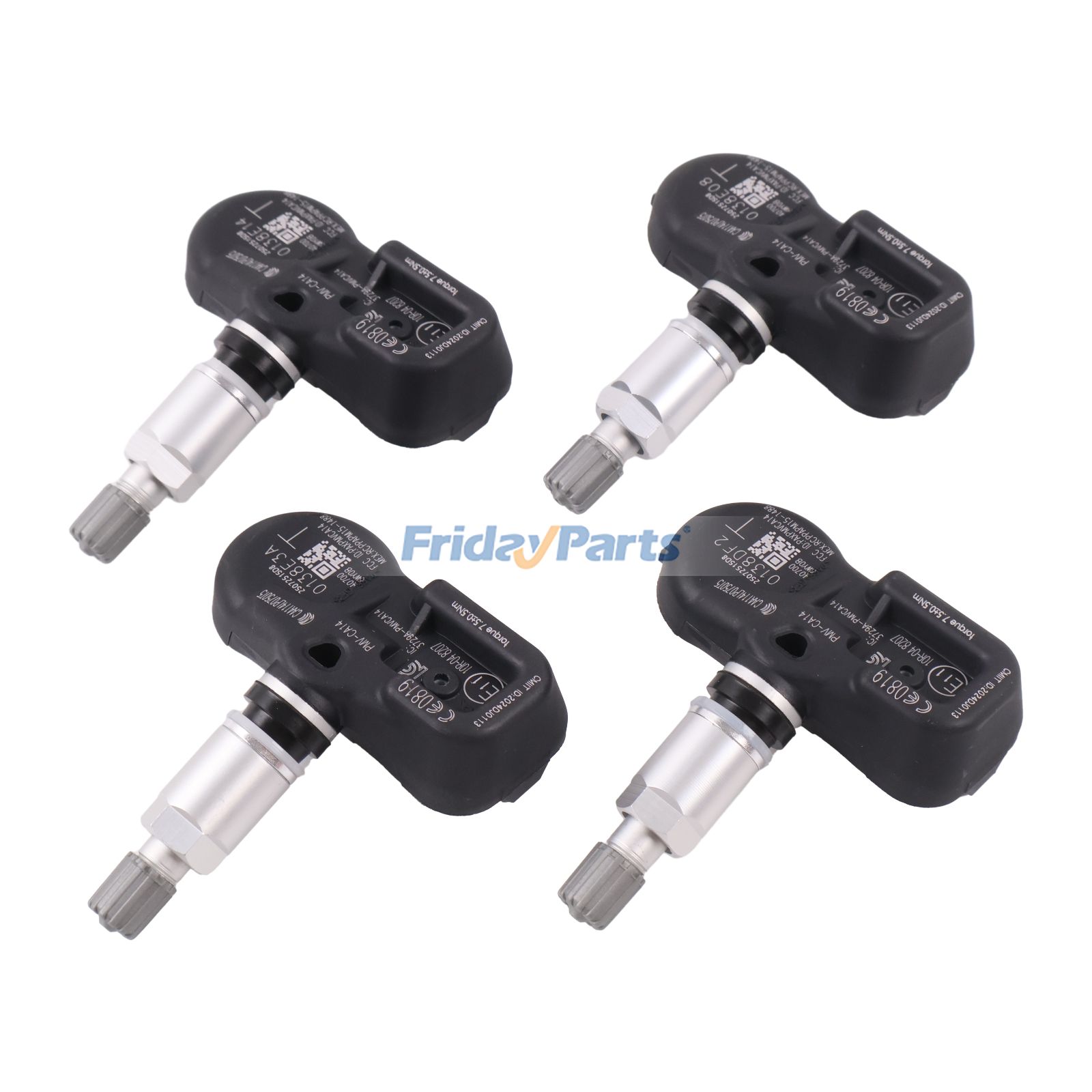 4 Pieces Pre-Programmed Tire Pressure Monitoring Sensor 40700-6WY0B for Nissan Versa Titan Armada Kicks Infiniti QX80 2016-2024