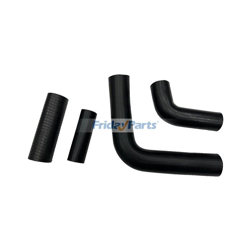 Manguera de bomba de agua para radiador de 4 piezas 180085M1 186968M1 731256M1 732443M1 para motor Perkins Tractor Massey Ferguson 35 135 235 230