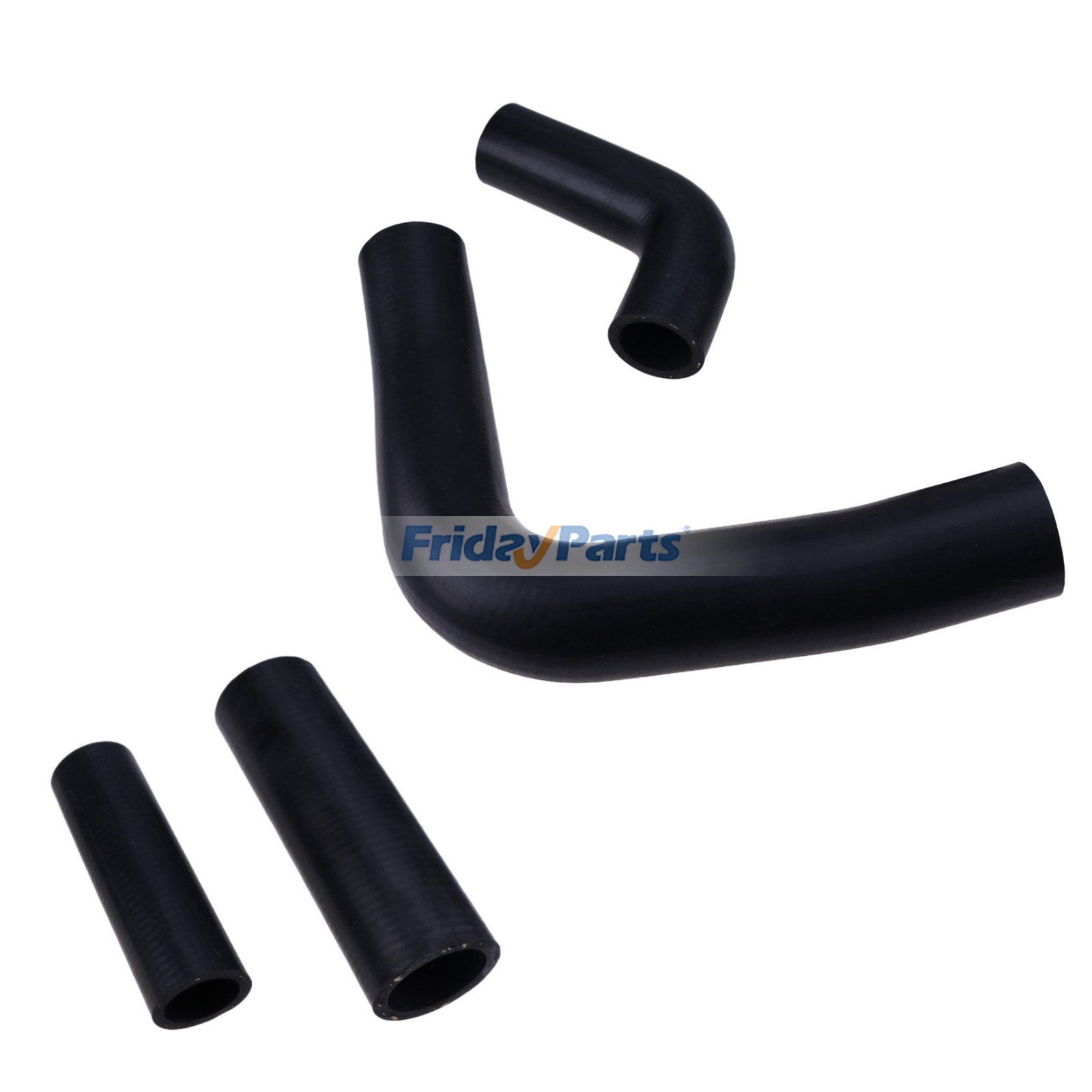 Manguera de bomba de agua para radiador de 4 piezas 180085M1 186968M1 731256M1 732443M1 para motor Perkins Tractor Massey Ferguson 35 135 235 230