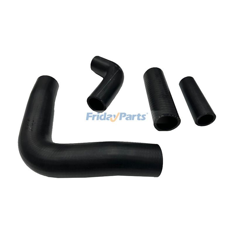 Manguera de bomba de agua para radiador de 4 piezas 180085M1 186968M1 731256M1 732443M1 para motor Perkins Tractor Massey Ferguson 35 135 235 230 Para Massey Ferguson