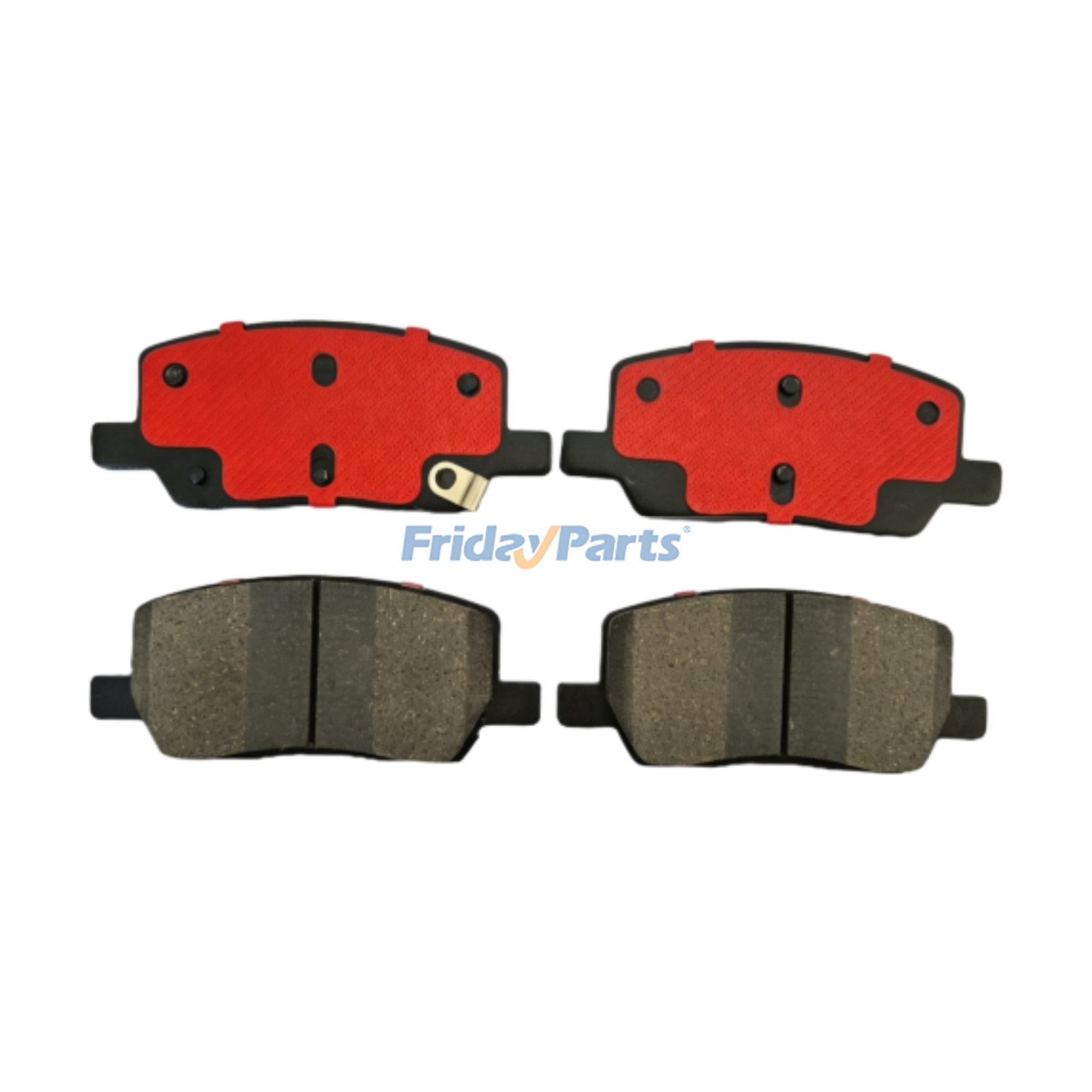 4 Stück Keramik-Bremsbeläge hinten 1097416-00-C für Tesla Model SX