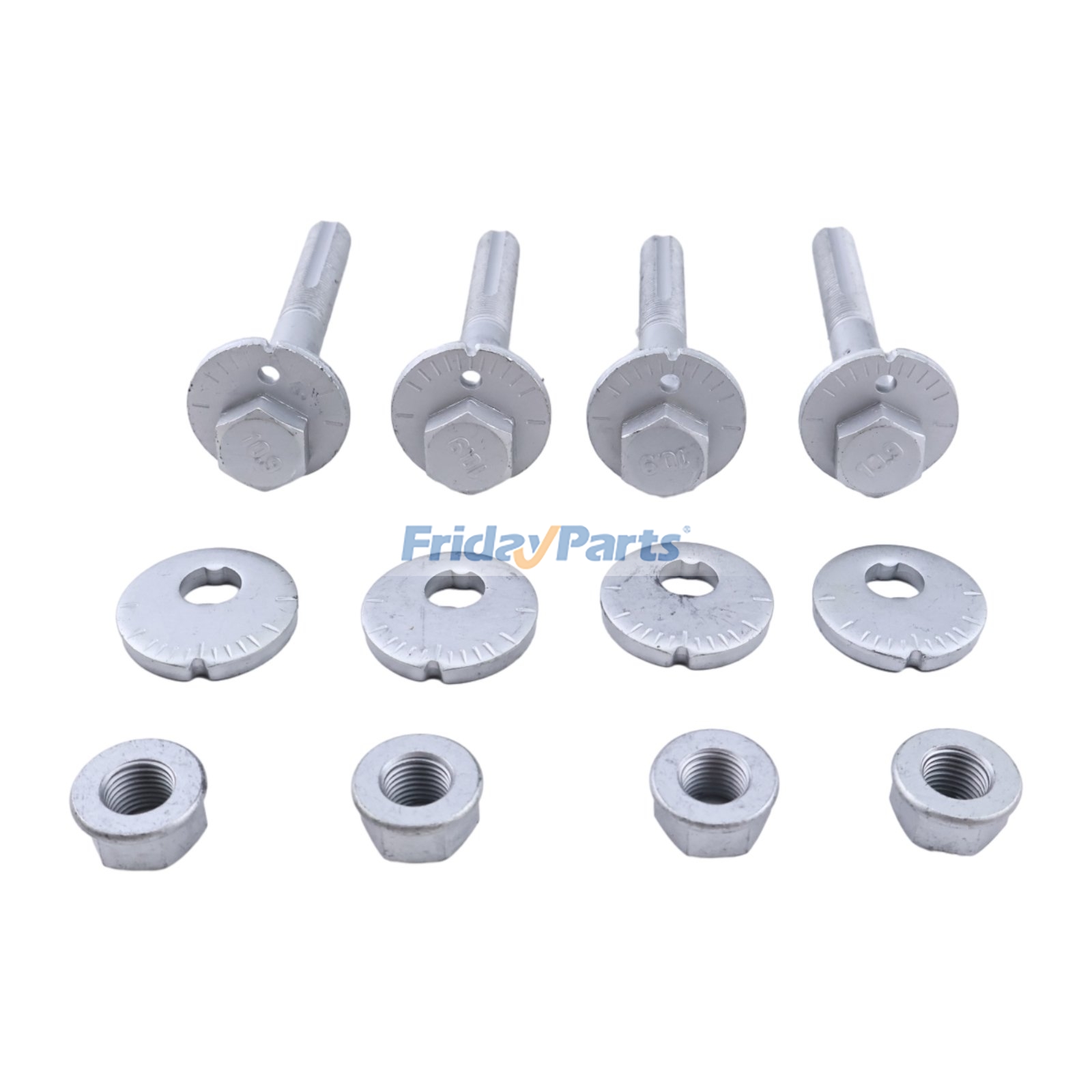 4 Pieces Rear Suspension Lower Control Arm Eccentric Bolt compatible with Vehicle