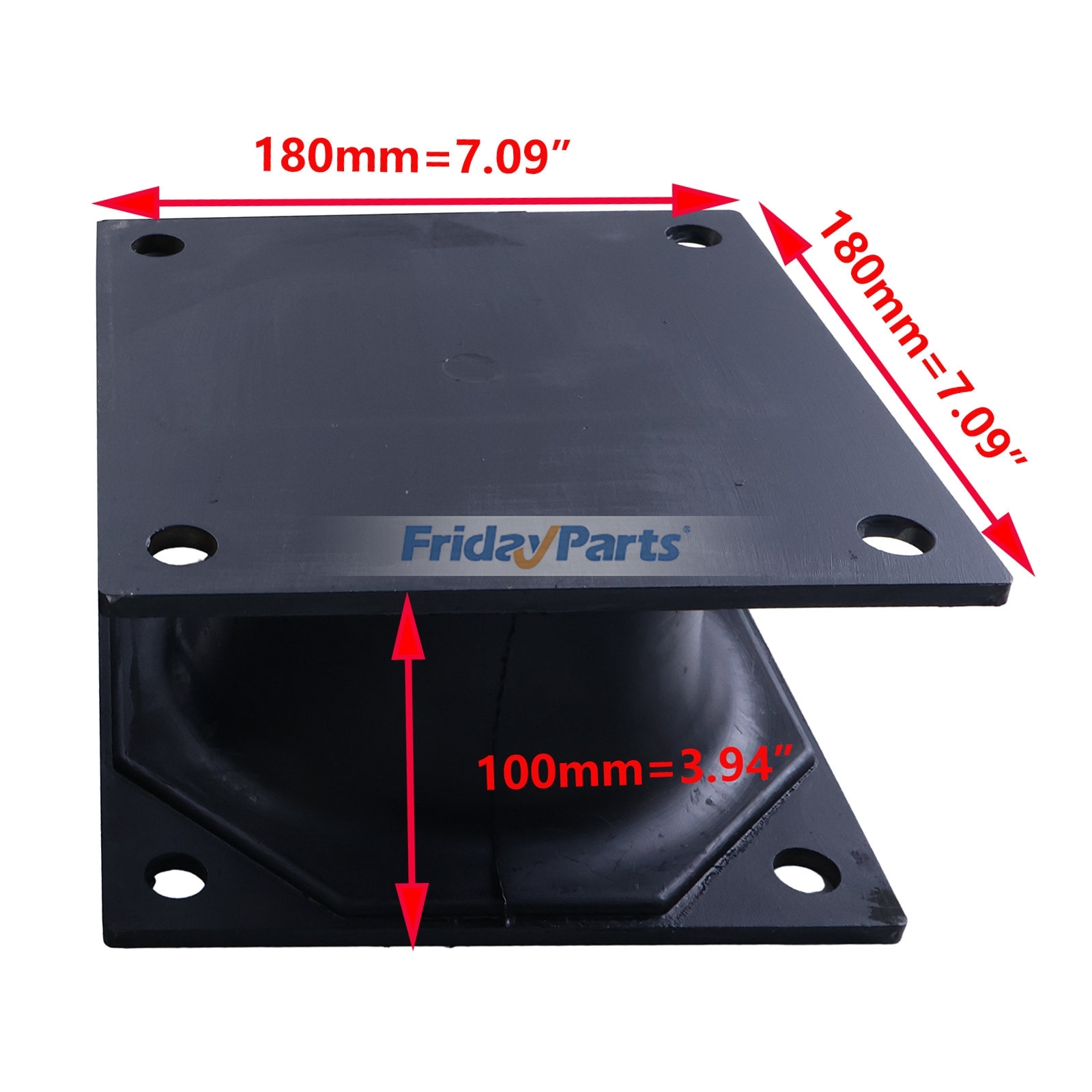 Rubber Isolator Shock Mount for Compactor,Excavator