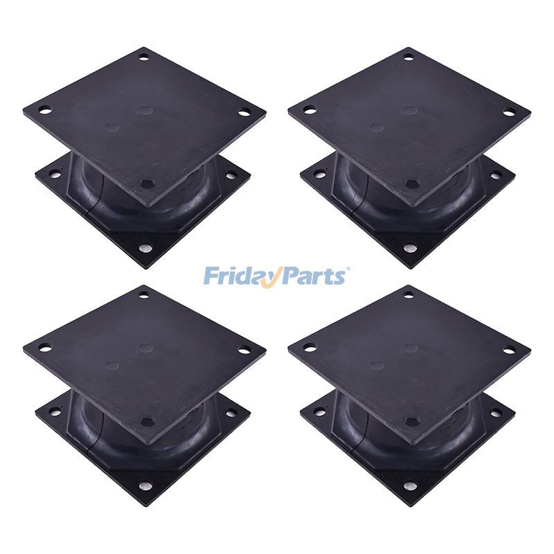 4 Stück Gummi-Isolator-Stoßdämpferhalterung für kleine Vibrationsplattenverdichter Stanley HS6000 HS6019 HS6100 HSX6 HS8000 HS11000 HSX11