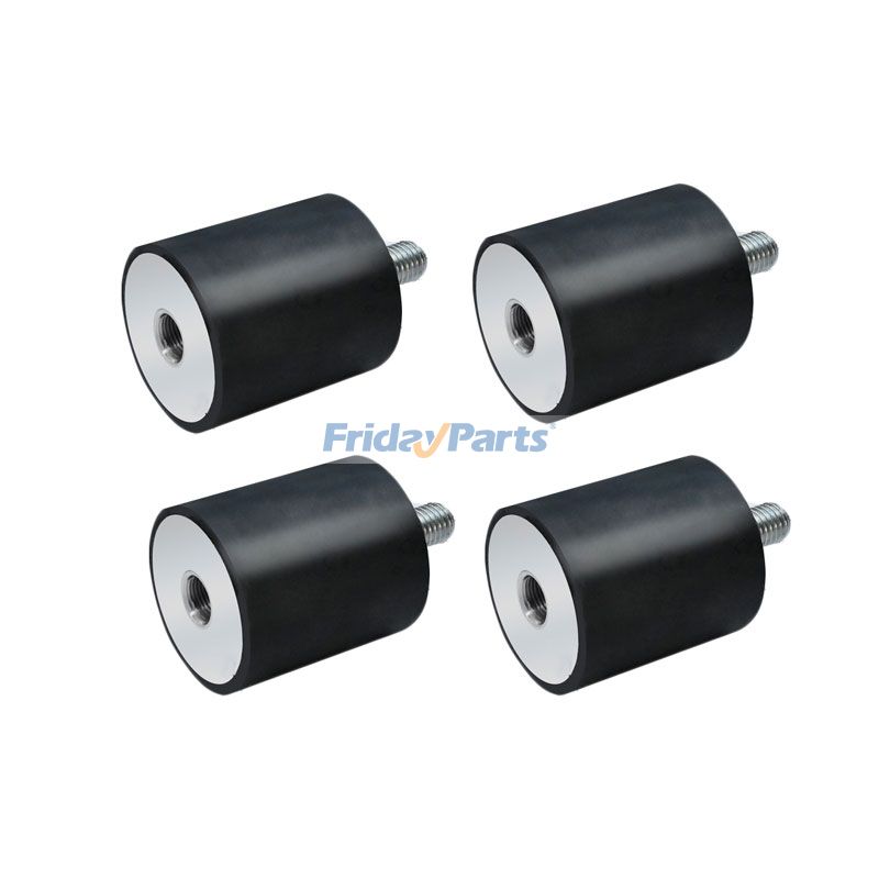 Lot de 4 amortisseurs en caoutchouc 5E24A1 pour plaque vibrante Wacker Neuson WP1550 WP1340 VP1540 VP1340