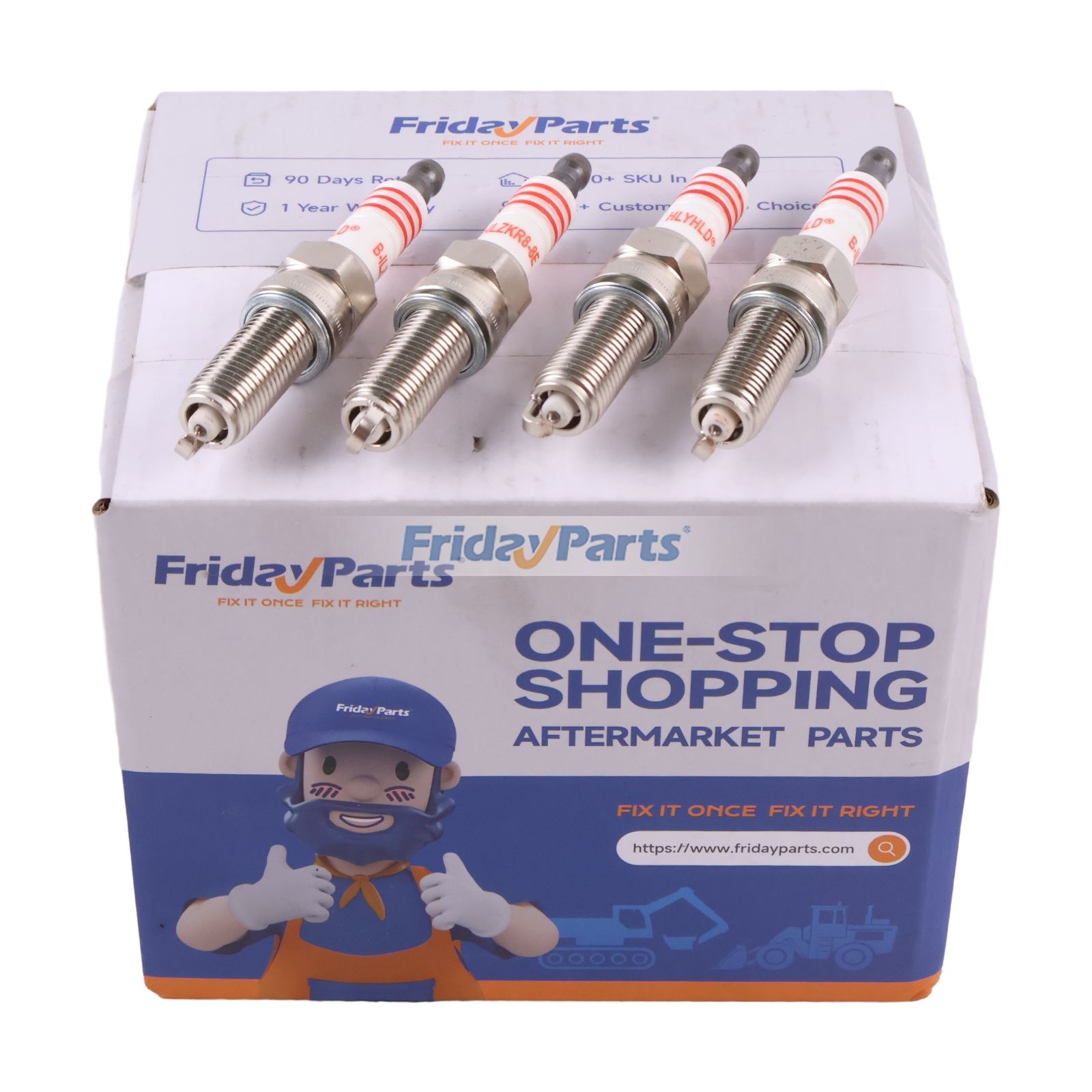 4 Pieces Spark Plug 18875-08085 for 2020-2024 Hyundai Elantra Kona