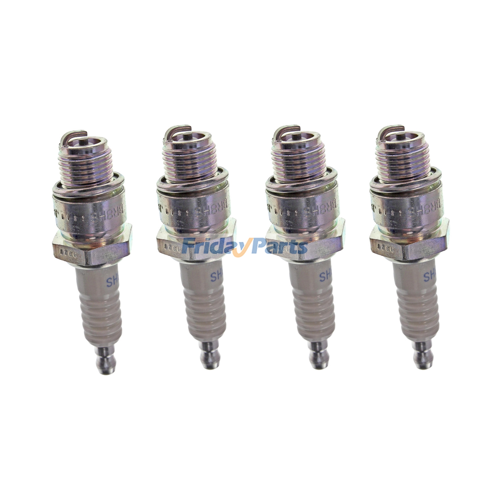 4 bujías 94702-00247 para motores fueraborda Yamaha de 2 tiempos de 20HP, 25HP, 50HP, 55HP, 60HP, 75HP, 80HP, 90HP, 100HP, 115HP, 150HP, 175HP, 200HP, 220HP, 225HP y 250HP.