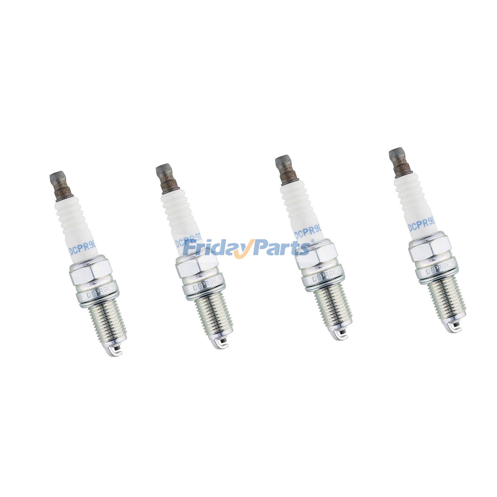 Bujía DCPR9E de 4 piezas para Aprilia Tuono 1000R Can-Am Spyder Ducati 748 Monoposto Biposto