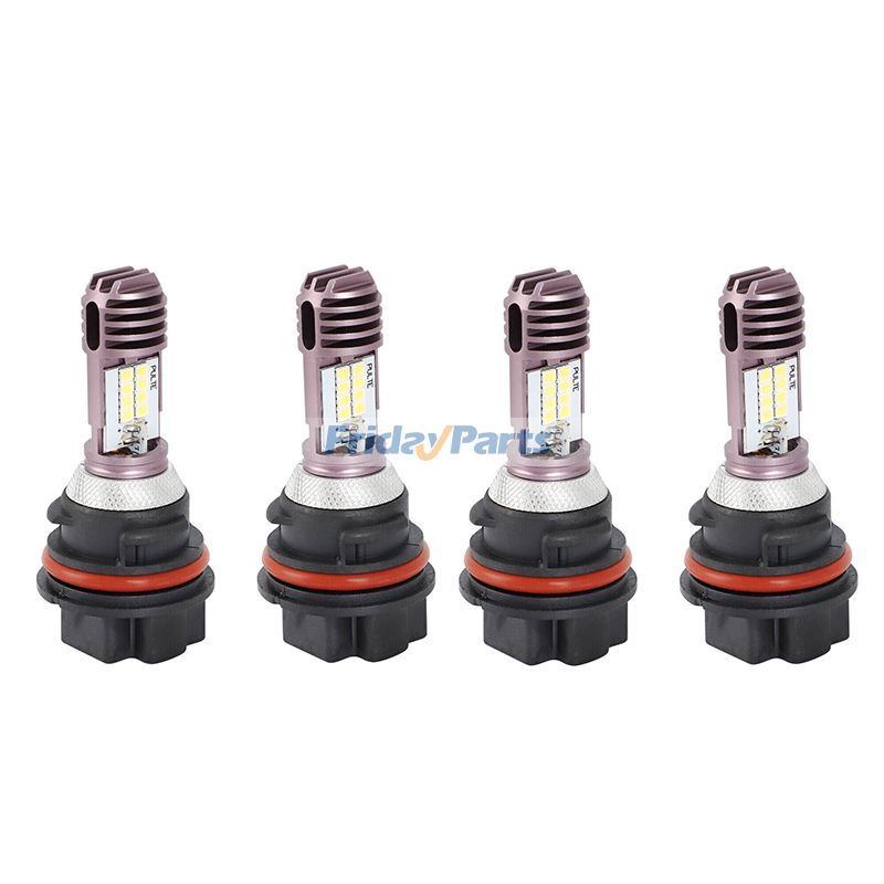 Lot de 4 ampoules LED ultra-lumineuses 92069-0005 et 92069-0006 pour Kawasaki KVF650 et KVF750 Brute Force 4x4i 2006-2013