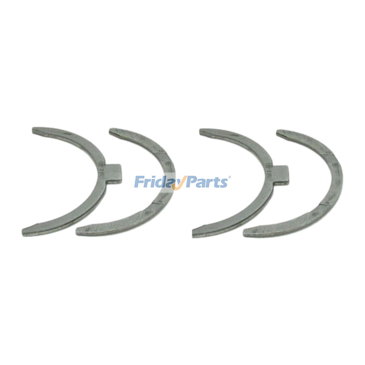 4 Cojinetes de empuje 13-553 13-0553 para motor Yanmar 3TNV70 Thermo King TK3.70 Refrigeración para transporte MD100 MD200 MD300 T600 T680 T690 T800 T880