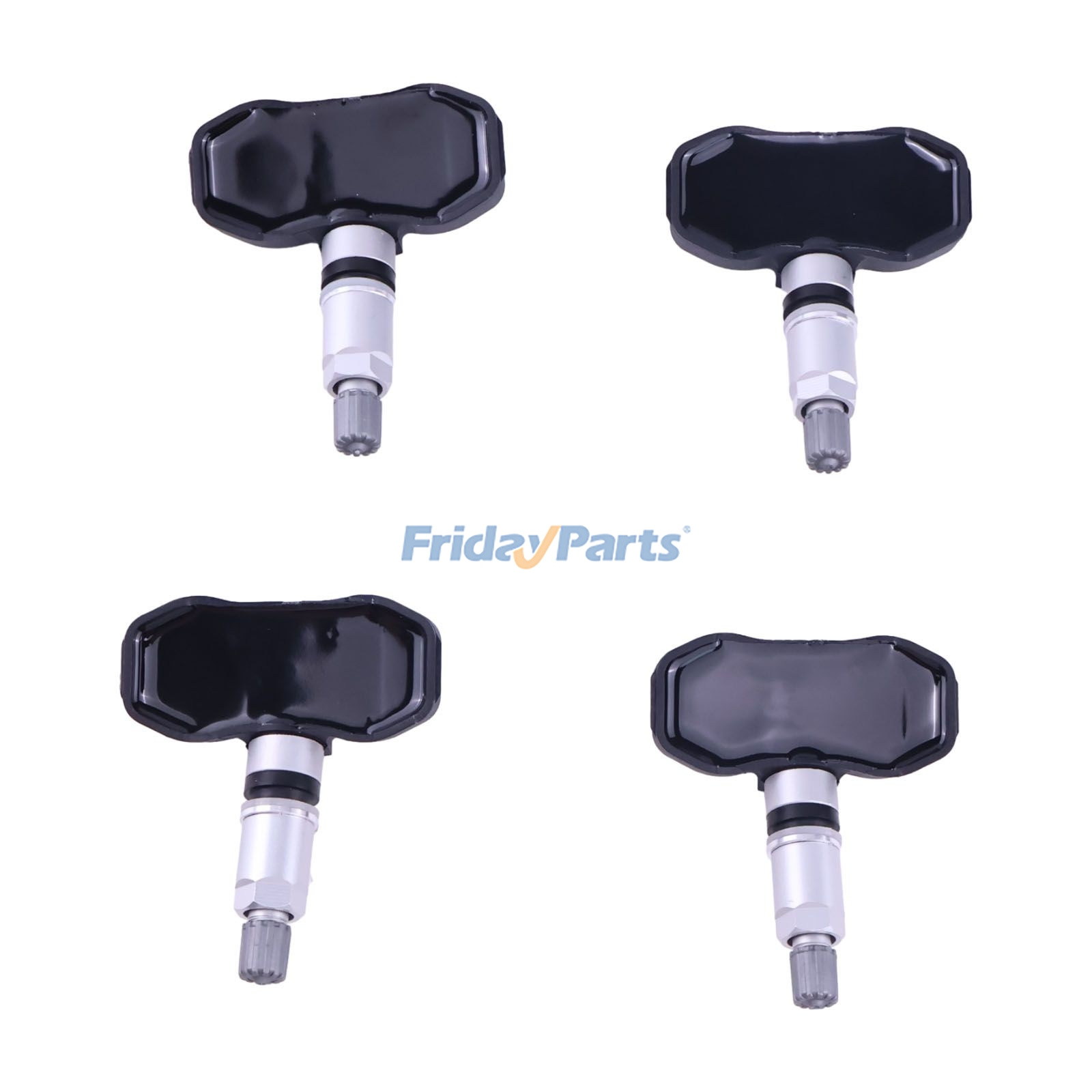 Sensor de pressão de pneu 4 peças 25774006 para Cadillac CTS Srx Chevrolet Trailblazer GMC Envoy 2004-2009 FridayParts