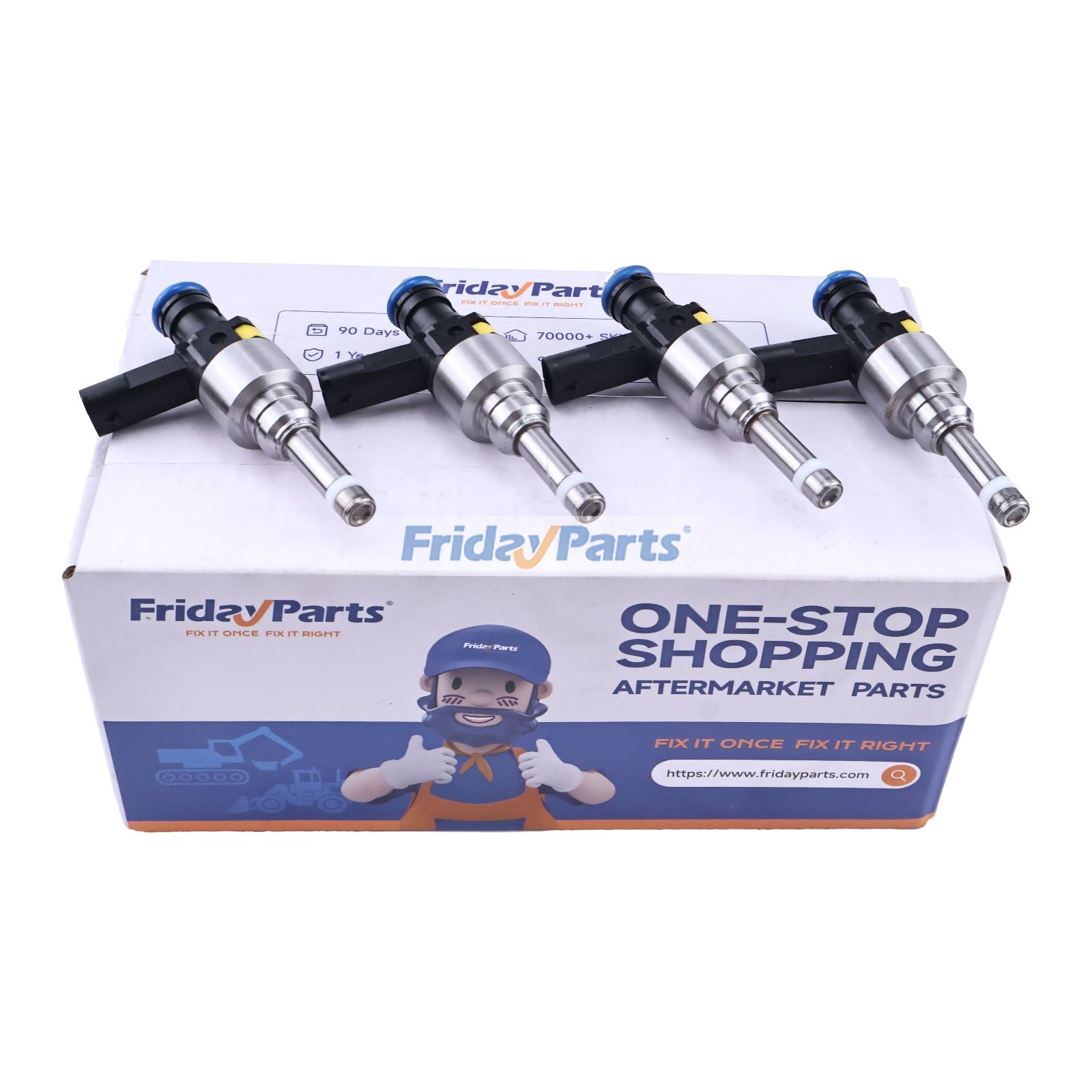 4 Pieces Upgraded Fuel Injector A2710781123 for 2012-2015 Mercedes-Benz C250 SLK250 1.8L