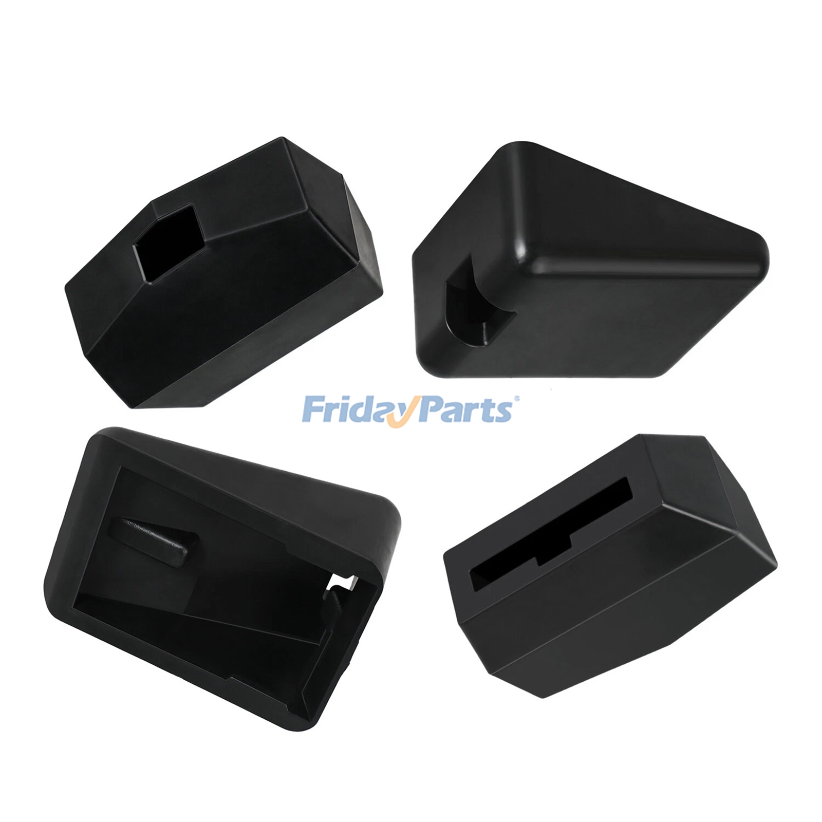 4 Pieces Upper and Lower Hood Bumper Support L85-6081 L85-6082 for Peterbilt 579 Kenworth T680 T880