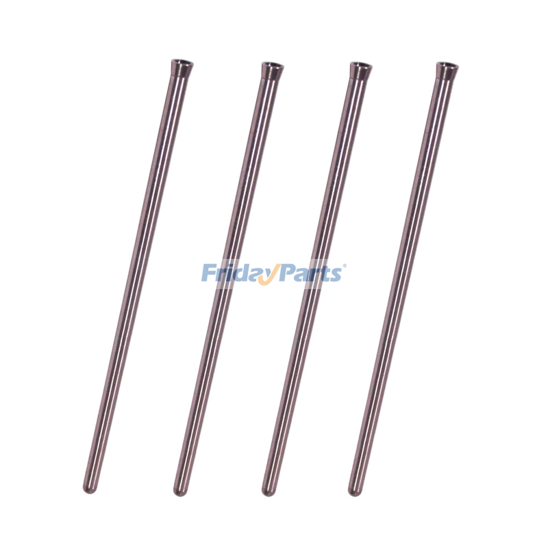 4 Pieces Valve Push Rod 5S-5918 for Caterpillar CAT Engine 3304 3306 Excavator 330 350 215C 219D 225D 229D 235B 235C 235D 330B E240 E300 W330B