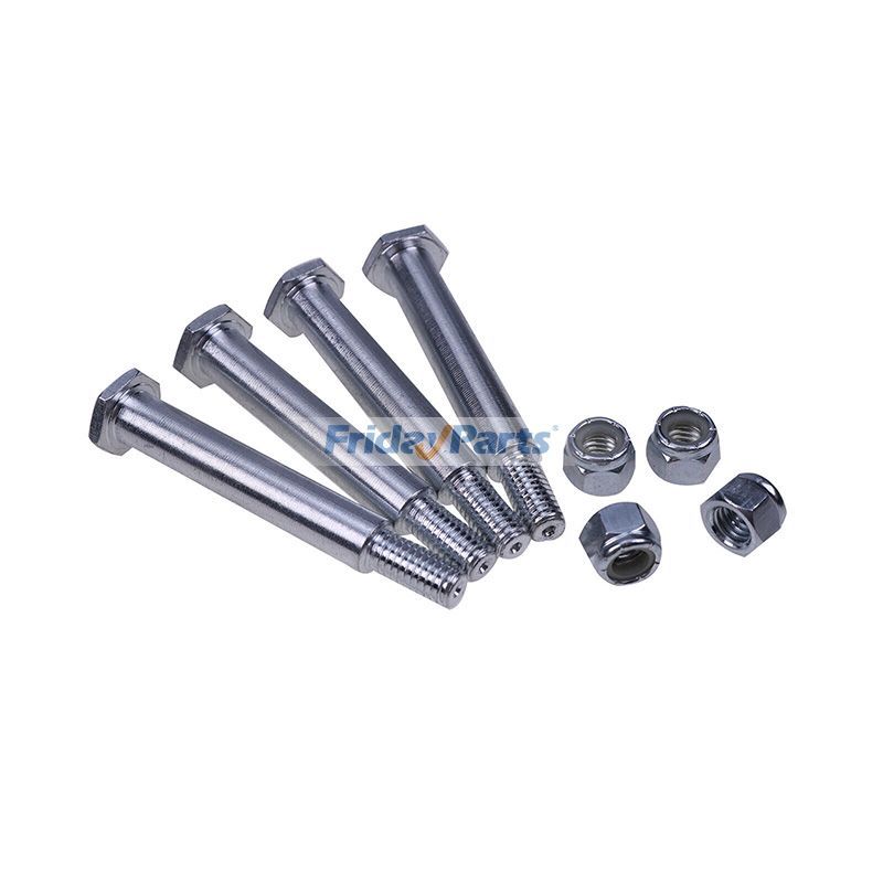 4 Pieces Wheel Bolt & Lock Nut for MTD Cub Cadet 738-3056 938-3056 Husqvarna 532193406