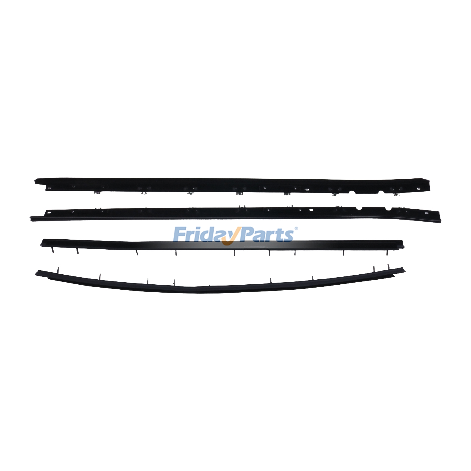 Vehicle Window Sweep Weatherstrip Felt Seal Kit