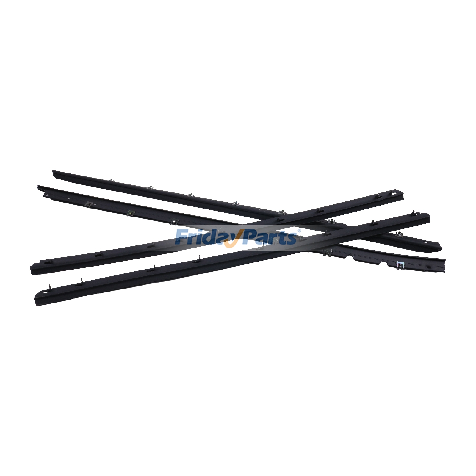  Window Sweep Weatherstrip Felt Seal Kit For Chevrolet