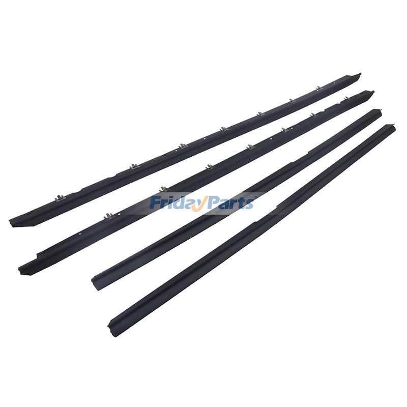 4 Pieces Window Sweep Weatherstrip Felt Seals 1AWSS00123 WFK121084 for Chevrolet Corvette
