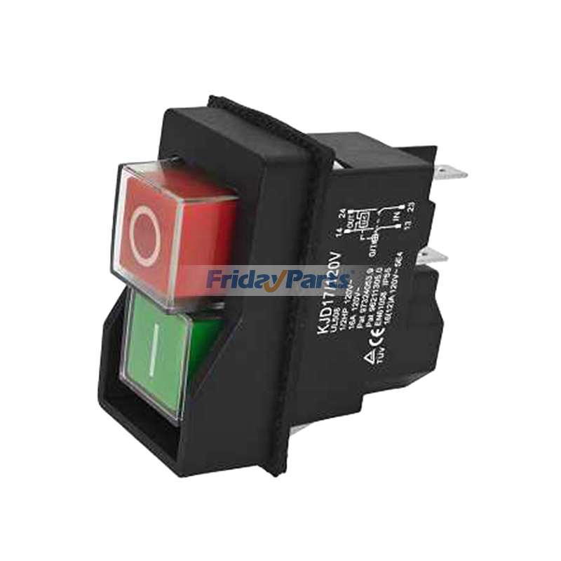 4-poliger 16A 120V elektromagnetischer Schalter als Ersatz für Kedu KJD17
