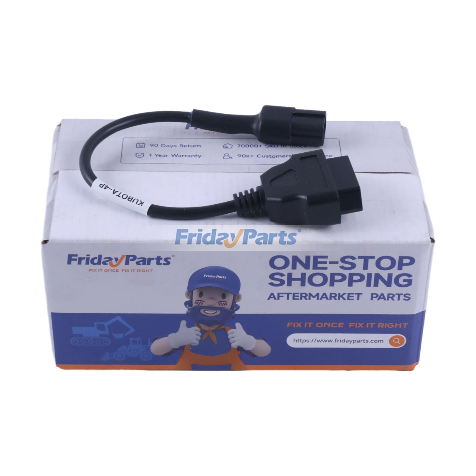 4 Pin Diagnostic Cable for Kubota