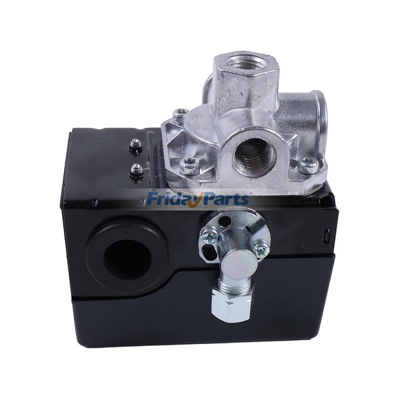 Interruptor de presión de palanca de válvula de descarga de 4 puertos de 175 psi 034-0107 para compresor de aire Coleman de FridayParts