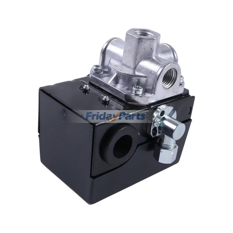 Interruptor de presión de palanca de válvula de descarga de 4 puertos de 175 psi 034-0107 para compresor de aire Coleman