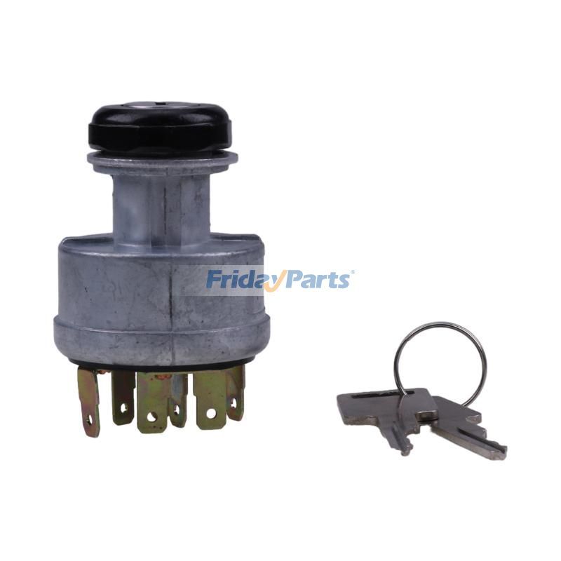 Interrupteur d'allumage à 4 positions et 7 broches avec clés 31-280 31-280-31-280 pour tracteur BobcatpourPour BOBCAT