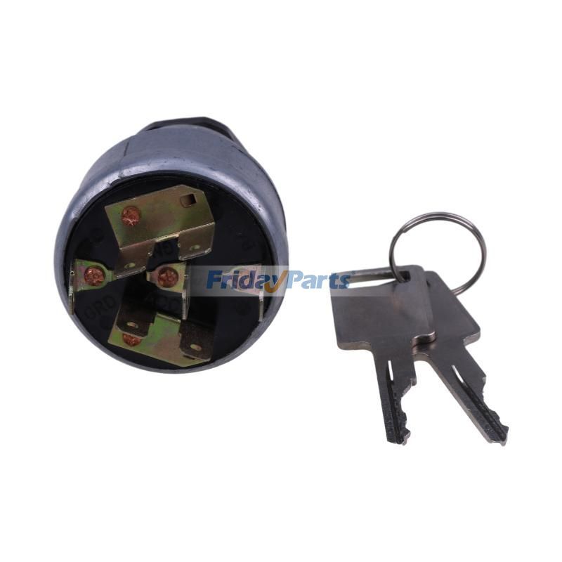 Interrupteur d'allumage à 4 positions et 7 broches avec clés Pour BOBCAT