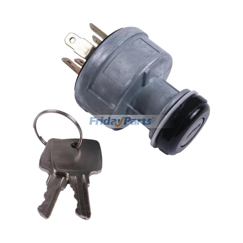 Interrupteur d'allumage à 4 positions et 7 broches avec clés pour Tracteur Pour BOBCAT