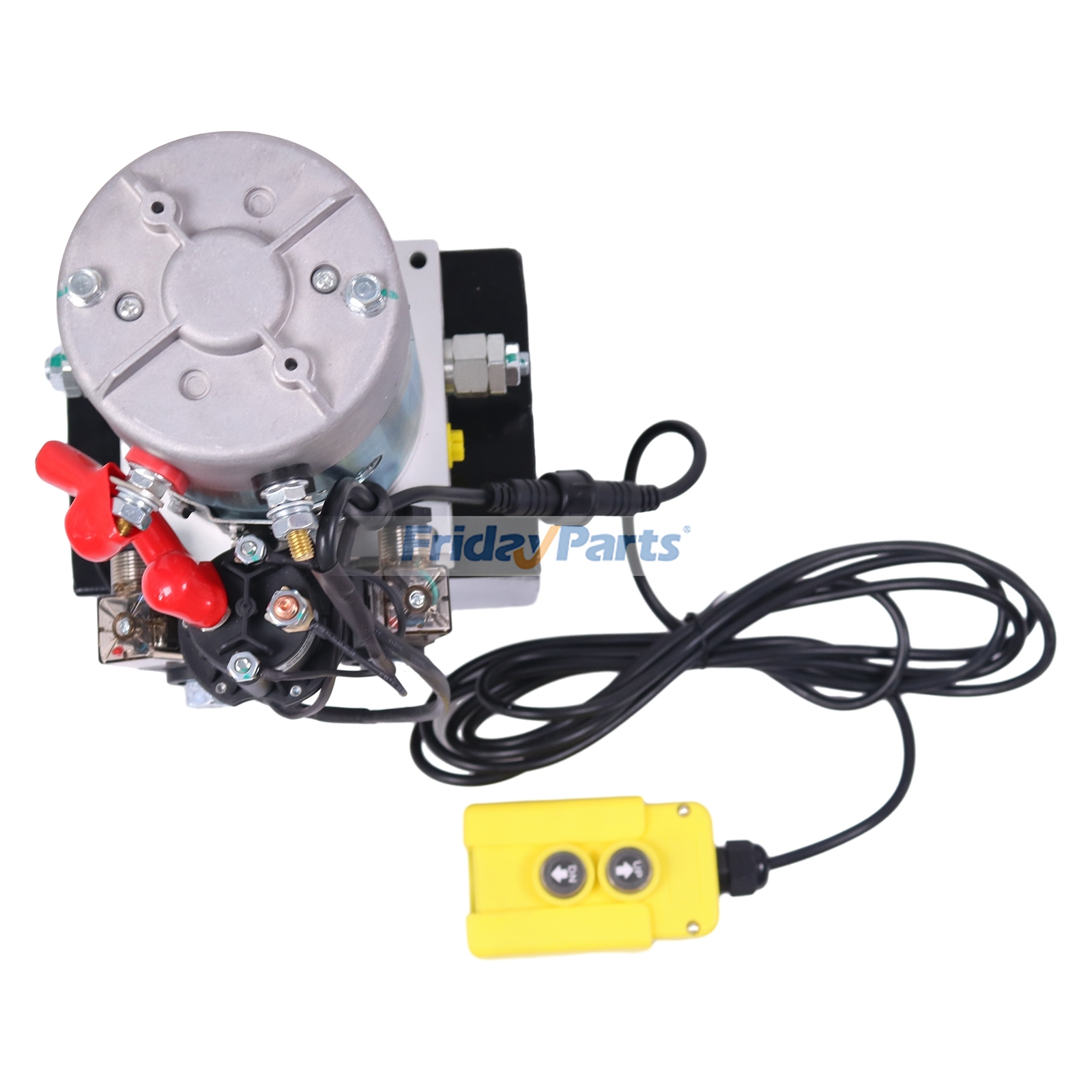 4 Quart 12V Steel Double-Acting Hydraulic Power Unit Trailer Car Lift