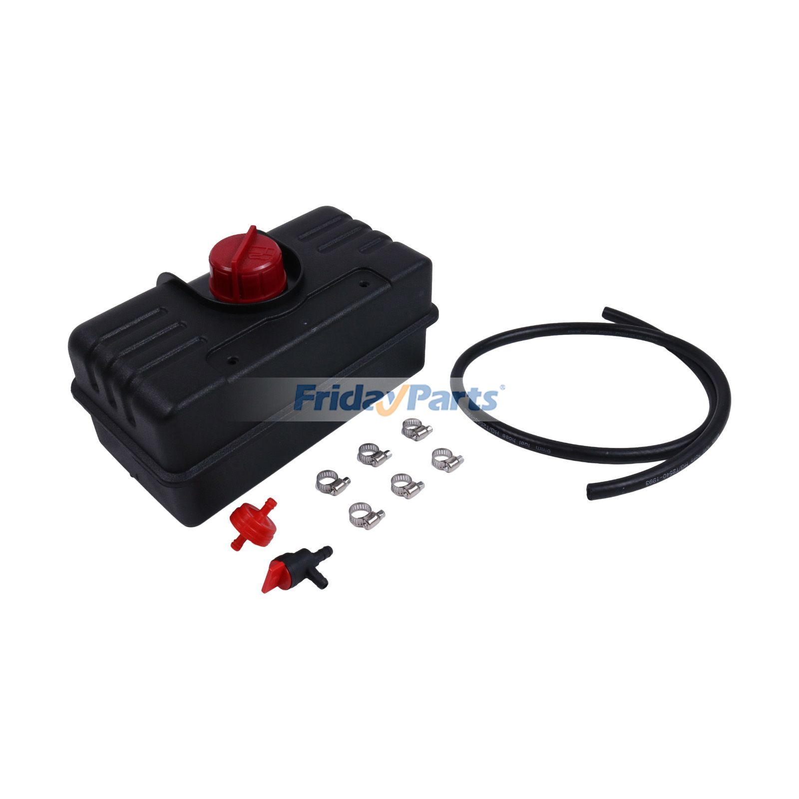 4 Quarts Fuel Tank With Cap And Shut Off Valve 34156A for Tecumseh Engine H30 H35 H40 H50 HS40 HS50 HM80 HM100