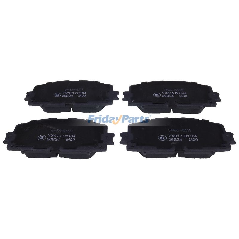 Toyota用用4 リア ブレーキ パッド 04465-47070 トヨタ プリウス 2010-2015 用