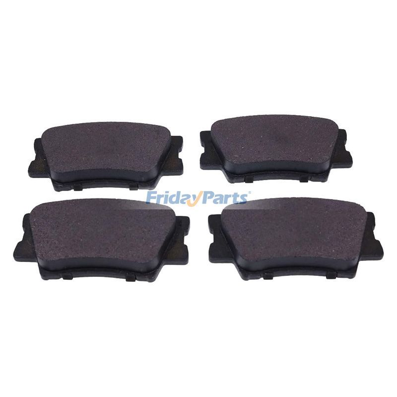 4 pastillas de freno traseras 04466-AZ207 para Toyota Avalon Rav4 Lexus ES 350 300H para Vehículo
