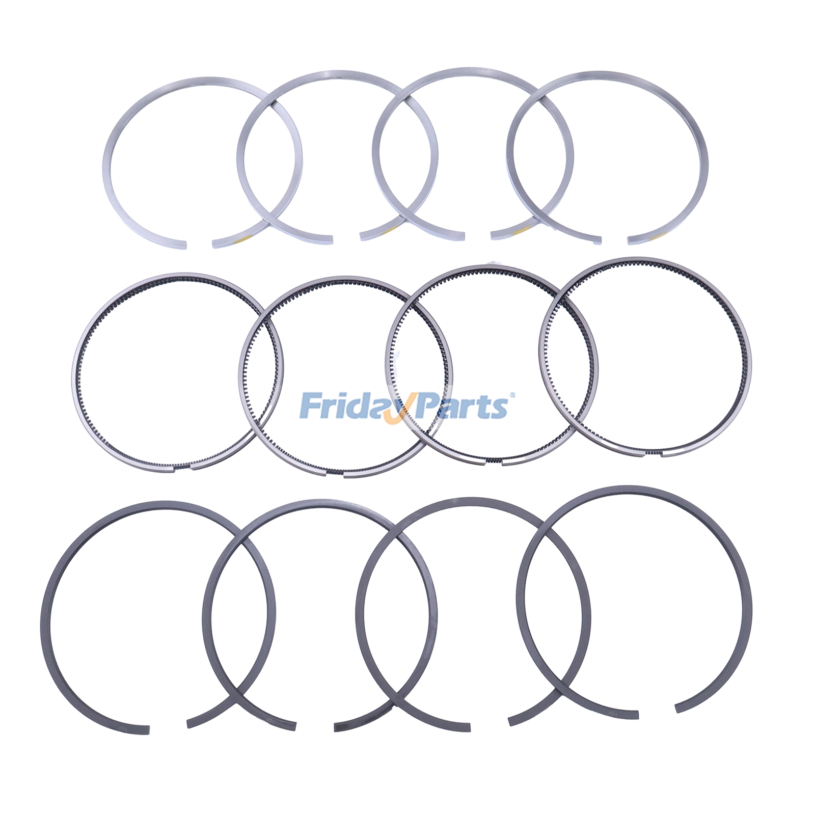 4セット STD ピストンリング 3802421 3802746 3802230 3802050 Cummins エンジン 4B 4BT 4BT3.9 4B3.9 4BTA3.9 Hyundai CASE 掘削機 Dodge Freightliner トラック用